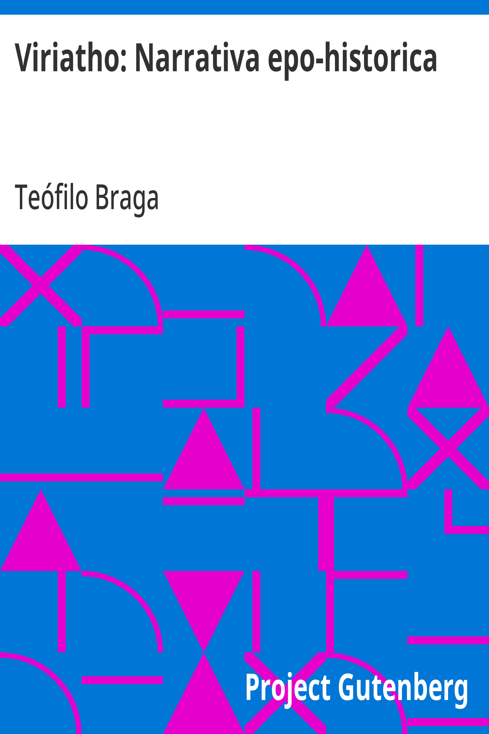 Cover: Viriatho Narrativa epo historica [PG 26850]
