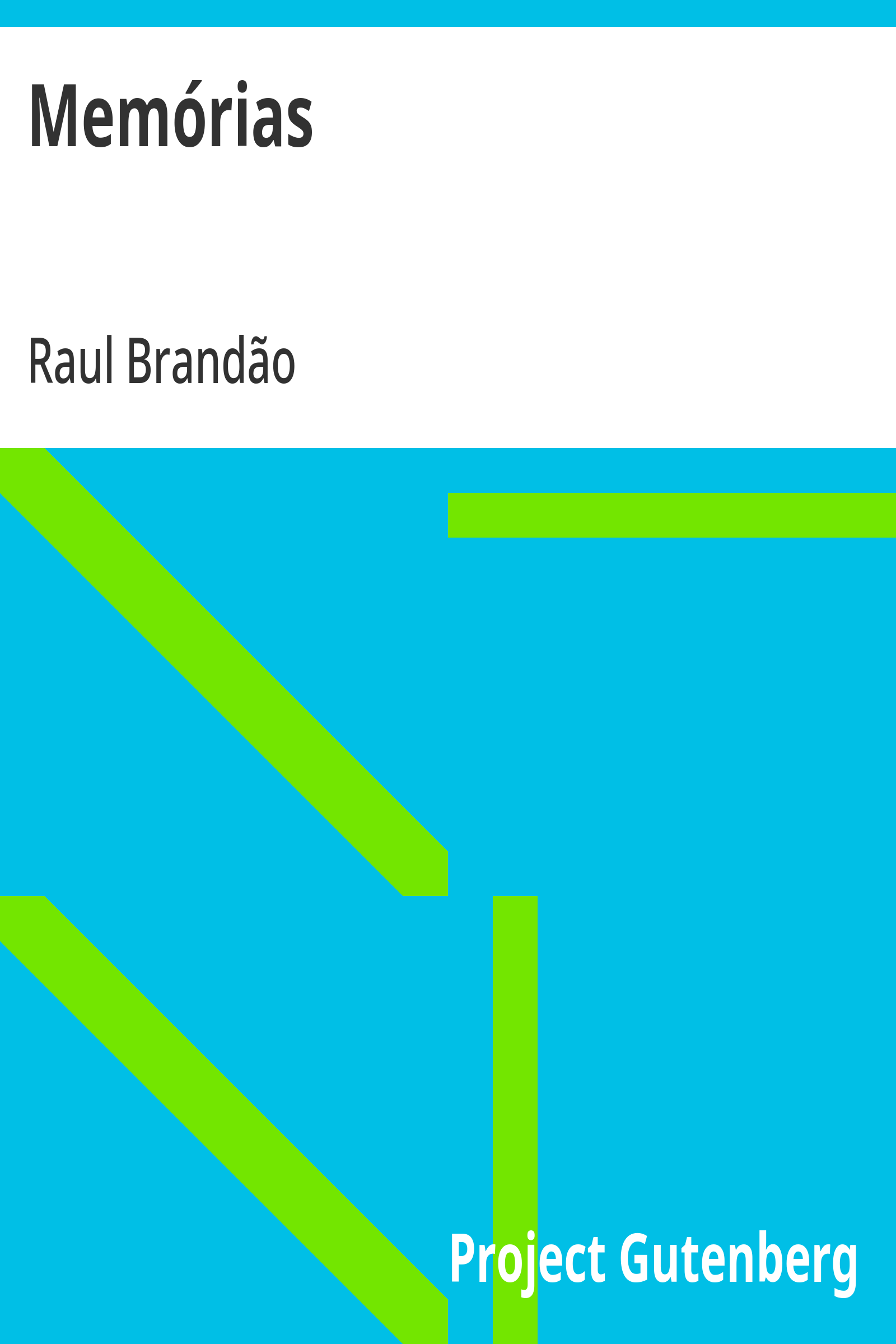 Cover: Memórias [PG 35762]