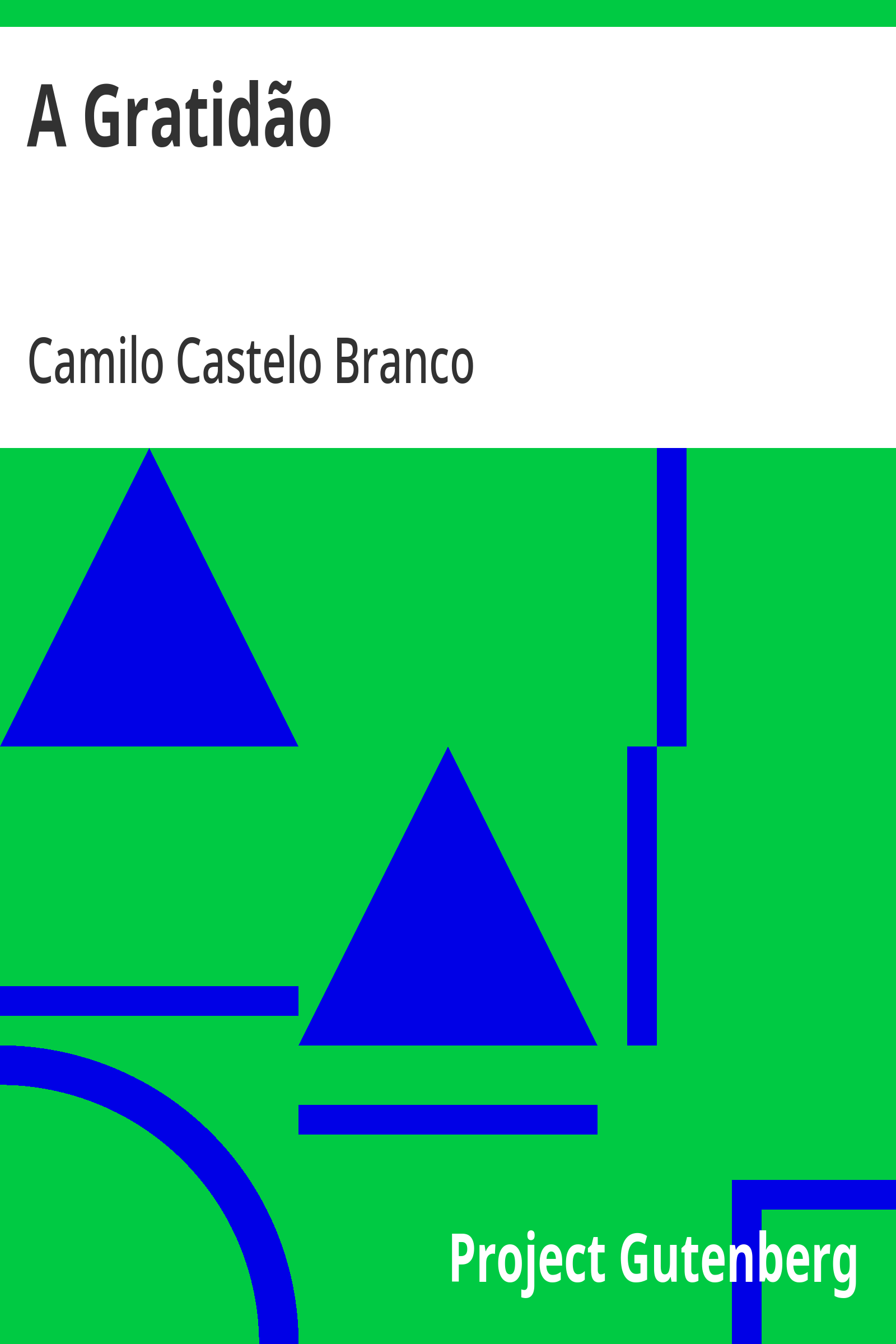 Cover: A Gratidão [PG 23345]