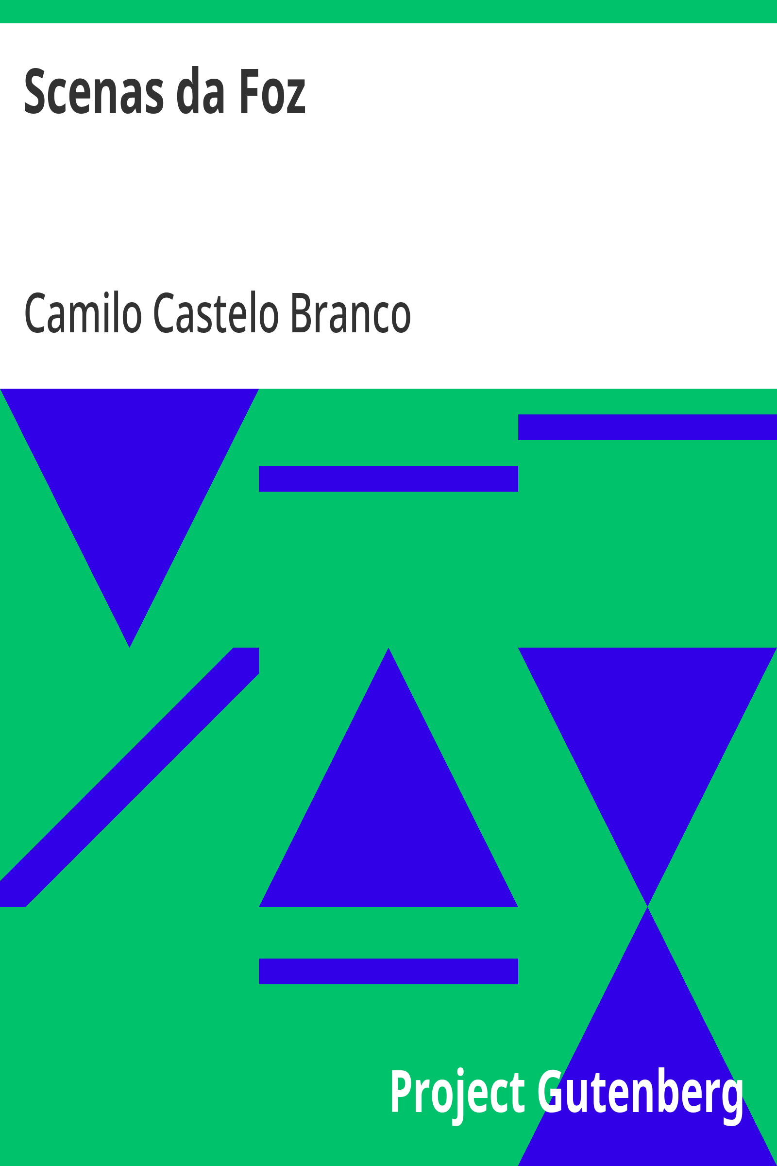 Cover: Scenas da Foz [PG 28310]