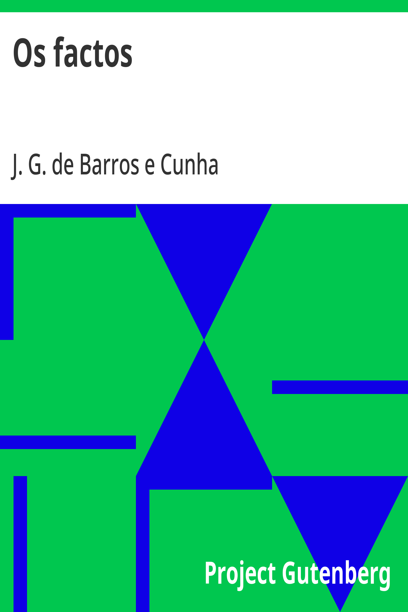 Cover: Os factos [PG 31656]