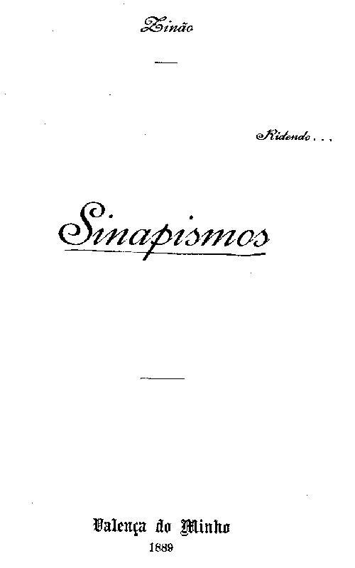Cover: Sinapismos [PG 61936]